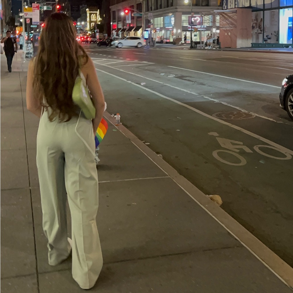 MOTEL ROCKS Abba Trouser In Sage